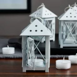 Cheap ⌛ White Mini Lanterns by Ashland® ⌛ 7 Cheap ⌛ White Mini Lanterns by Ashland® ⌛ -Michaels Store 10579321 20
