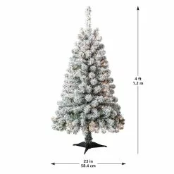 Best reviews of ✔️ 4ft. Pre-Lit Cypress Artificial 🎉 Christmas Tree, Clear Lights by Ashland® 🎉 -Michaels Store 10599014 13