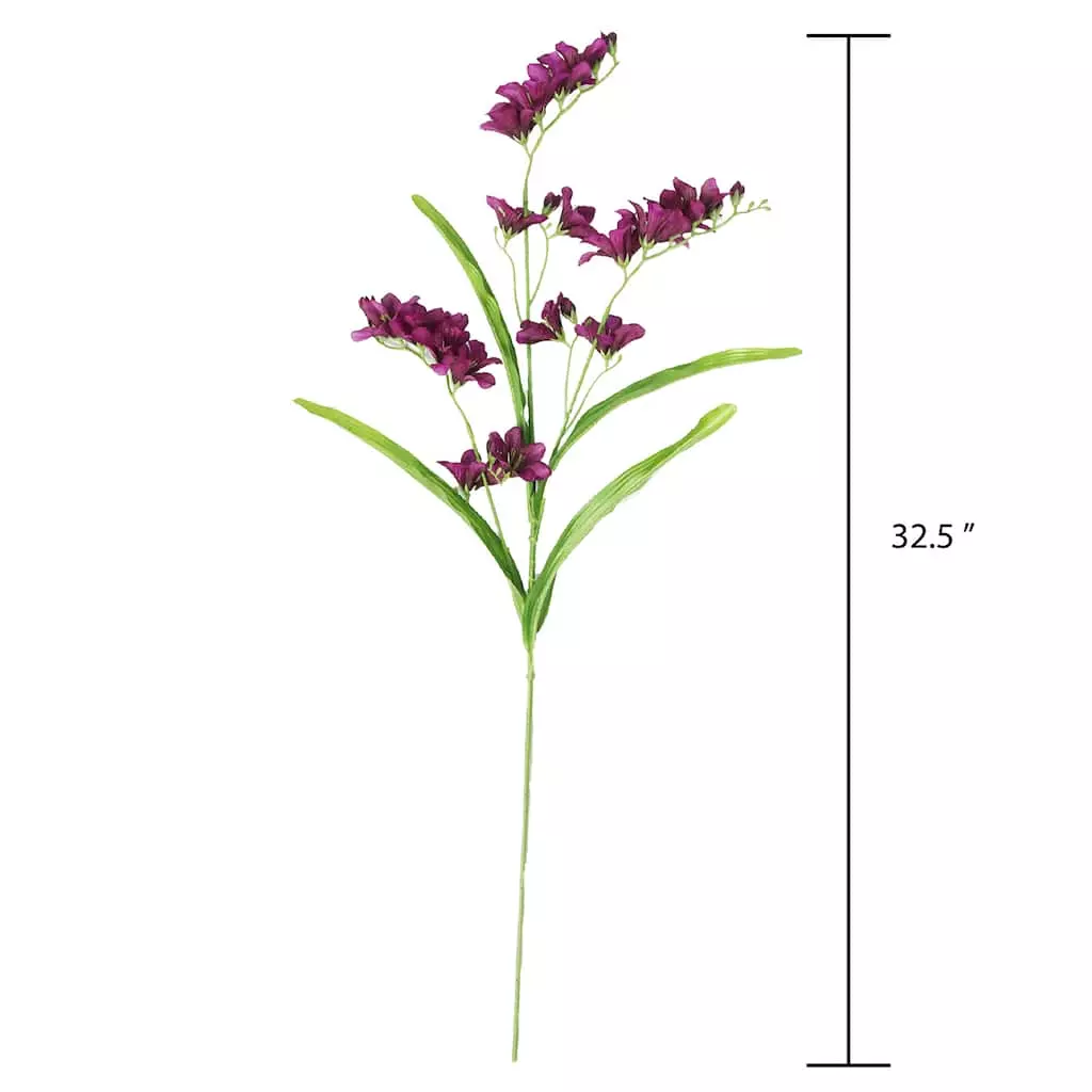 Buy ✨ 12 Pack: Hot Purple Freesia Spray by Ashland® ❤️ 5 Buy ✨ 12 Pack: Hot Purple Freesia Spray by Ashland® ❤️ - Image 3