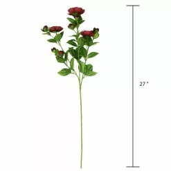 Promo ⌛ 12 Pack: Burgundy Ranunculus Spray by Ashland® ⭐ -Michaels Store 10626427 3 1