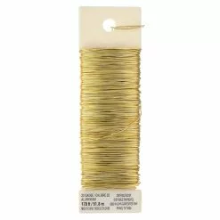 Coupon 👍 22 Gauge Gold Aluminum Florist Wire by Ashland® 👍