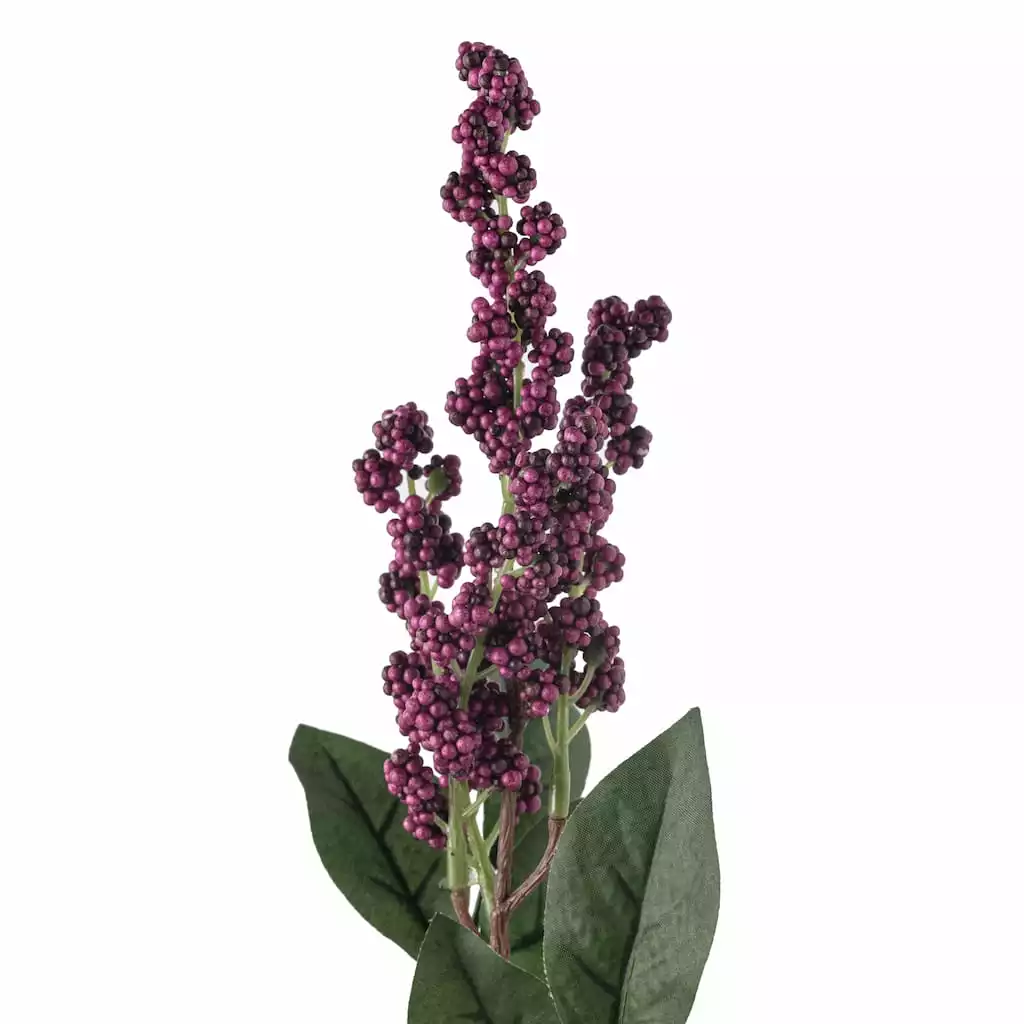 Outlet 🥰 Mauve Berry Stem by Ashland® 👍 4 Outlet 🥰 Mauve Berry Stem by Ashland® 👍 - Image 2