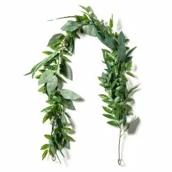 Wholesale 💯 6ft. Eucalyptus Garland with Green Berries by Ashland® ✔️ -Michaels Store 10626943 21