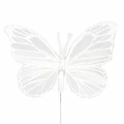 Wholesale ⭐ 8.6" White Feather Butterfly by Ashland® ⭐ -Michaels Store 10627155 3