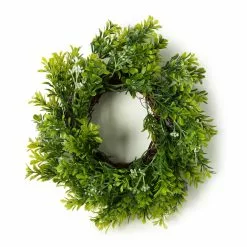 Coupon ✨ 6 Pack: 9" Green Mini Boxwood Wreath with Flowers by Ashland® 💯