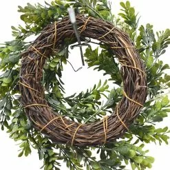 Coupon ✨ 6 Pack: 9" Green Mini Boxwood Wreath with Flowers by Ashland® 💯 -Michaels Store 10628624 3