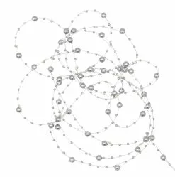 Promo 🎉 12 Pack: 40ct. Warm White Silver Pearl LED String Lights by Ashland® 🤩 -Michaels Store 10632036 2 1