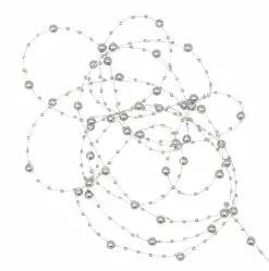 Best reviews of 💯 40ct. Warm White Silver Pearl LED String Lights by Ashland® 😍 -Michaels Store 10632036 2