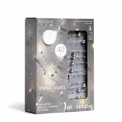 Best reviews of 💯 40ct. Warm White Silver Pearl LED String Lights by Ashland® 😍 -Michaels Store 10632036 7