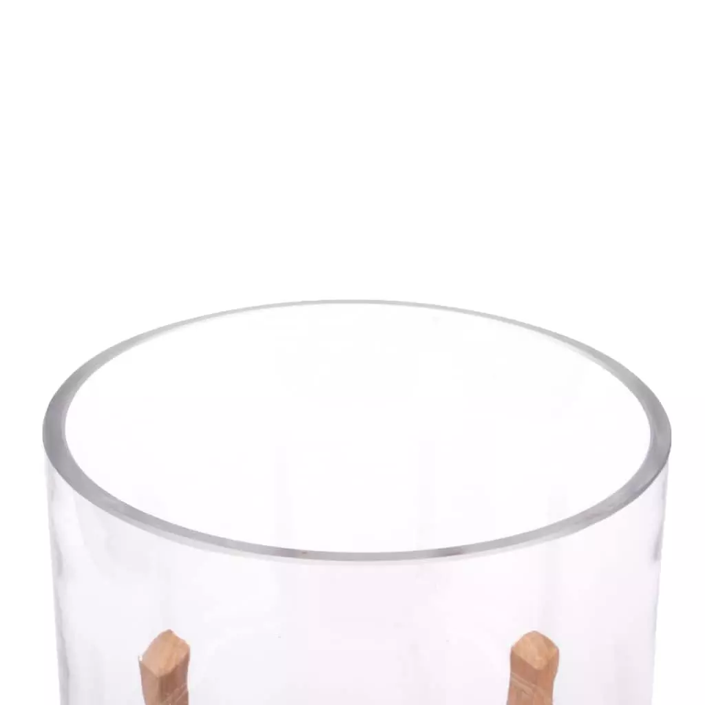 Best Sale ✨ 8 Pack: 6.5" Glass Candle Holder with Wood Base by Ashland® ✨ 6 Best Sale ✨ 8 Pack: 6.5" Glass Candle Holder with Wood Base by Ashland® ✨ - Image 4