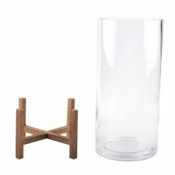 Flash Sale ✨ Glass Candle Holder with Wood Base by Ashland® 🌟 8 Flash Sale ✨ Glass Candle Holder with Wood Base by Ashland® 🌟 -Michaels Store 10633857 2