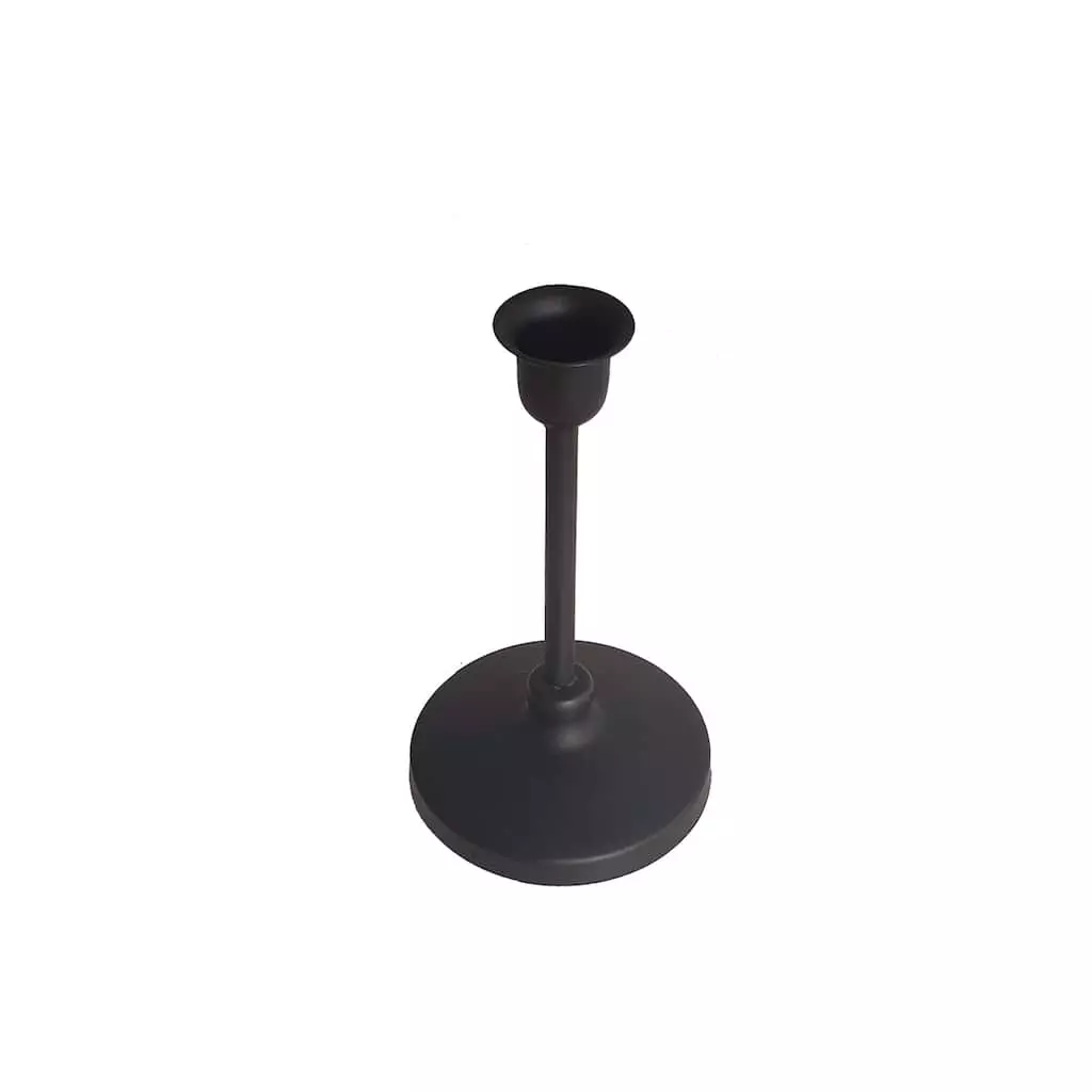 Promo ๐ 12 Pack: 6.3" Black Metal Candle Holder by Ashland® ๐ 5 Promo ๐ 12 Pack: 6.3" Black Metal Candle Holder by Ashland® ๐ - Image 3