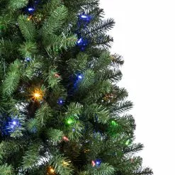 Cheapest 🥰 7.5ft. Pre-Lit Whistler Pine Artificial ⌛ Christmas Tree, Color Changing LED Lights by Ashland® ❤️ -Michaels Store 10635064 16