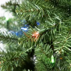 Cheapest 🥰 7.5ft. Pre-Lit Whistler Pine Artificial ⌛ Christmas Tree, Color Changing LED Lights by Ashland® ❤️ -Michaels Store 10635064 17