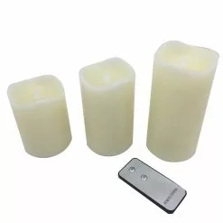 Cheap ⌛ LED Flame Pillar Candle Set by Ashland® 🎁