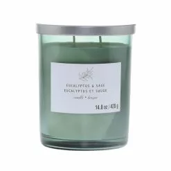 Outlet 👍 Eucalyptus & Sage 2-Wick Jar Candle by Ashland® 😍
