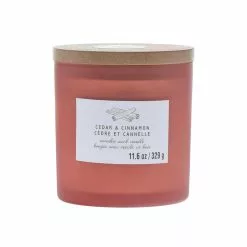 Promo ✔️ Cedar & Cinnamon Wooden Wick Jar Candle by Ashland® 👏