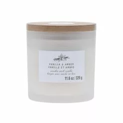 Brand new 🔔 Vanilla & Amber Wooden Wick Jar Candle by Ashland® ❤️