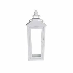 Wholesale 😀 8 Pack: 12.2" White Metal Lantern by Ashland® 🤩