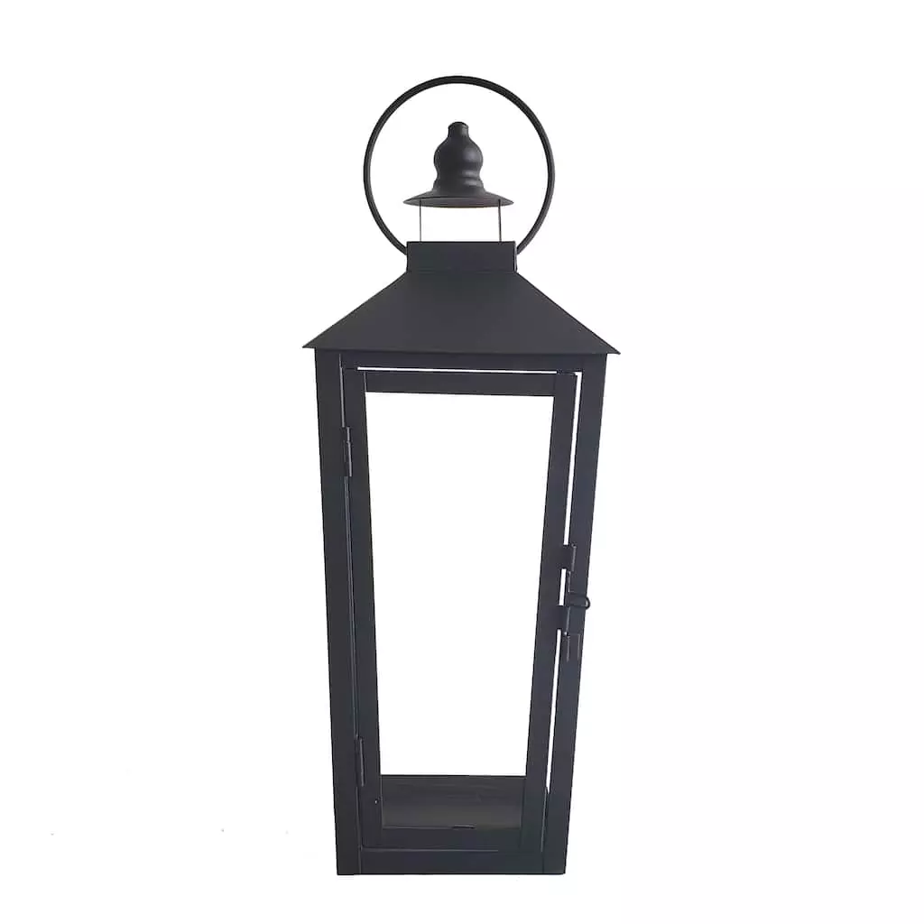 Cheapest โ๏ธ 6 Pack: 15.7" Black Metal Lantern by Ashland® ๐ 3 Cheapest โ๏ธ 6 Pack: 15.7" Black Metal Lantern by Ashland® ๐