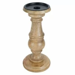 Cheap 🥰 8 Pack: 10" Wood Carved Pillar Candle Holder by Ashland® ⭐ -Michaels Store 10639295 2 1