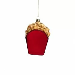Brand new 💯 Glass French Fries Ornament by Ashland® ✨ -Michaels Store 10640175 3