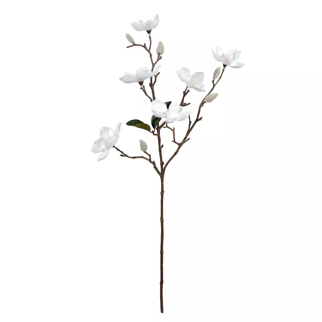 Budget ⭐ 12 Pack: White Magnolia Branch Spray by Ashland® ❤️ 3 Budget ⭐ 12 Pack: White Magnolia Branch Spray by Ashland® ❤️
