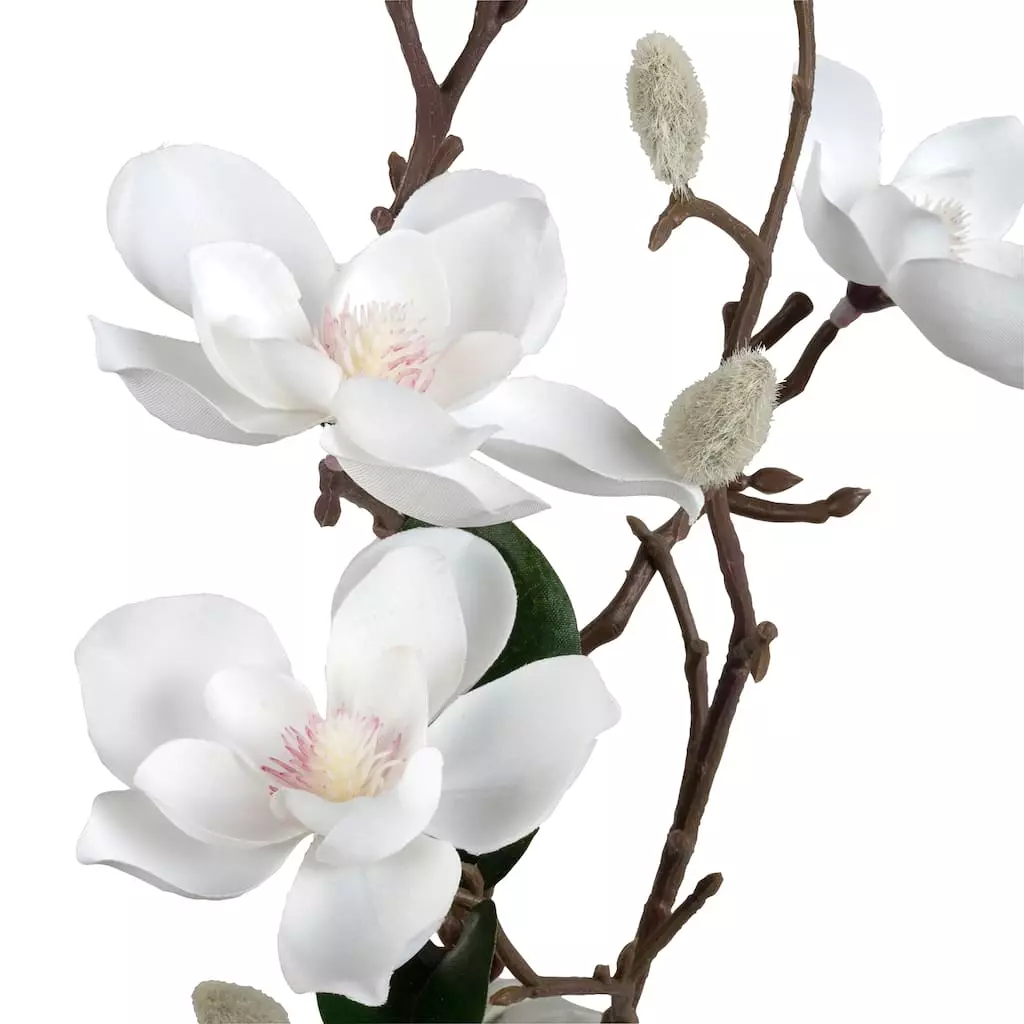 Budget ⭐ 12 Pack: White Magnolia Branch Spray by Ashland® ❤️ 4 Budget ⭐ 12 Pack: White Magnolia Branch Spray by Ashland® ❤️ - Image 2