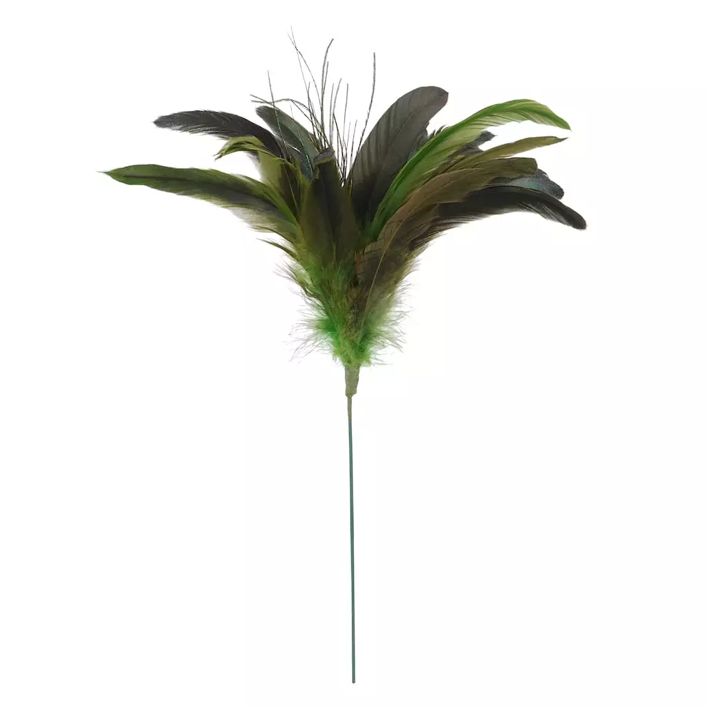 Best Sale ✨ Green Peacock Feather Pick by Ashland® ⌛ 3 Best Sale ✨ Green Peacock Feather Pick by Ashland® ⌛