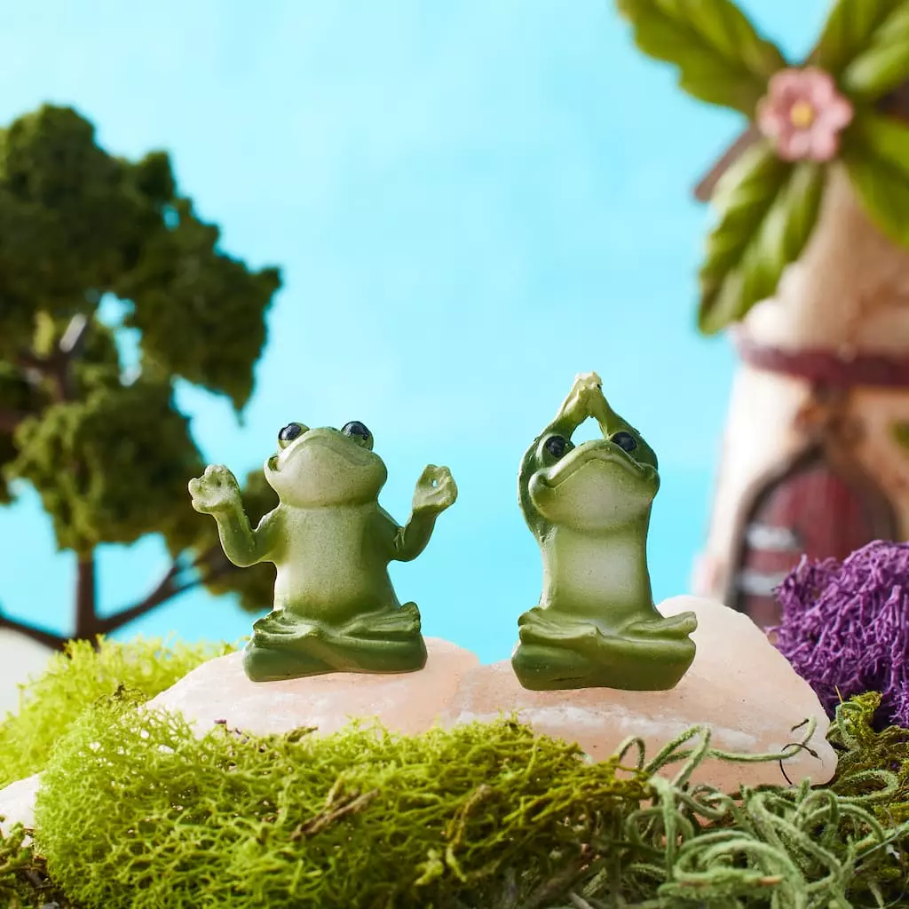 Promo ✔️ Mini Yoga Frogs Set by Ashland® ✨ 4 Promo ✔️ Mini Yoga Frogs Set by Ashland® ✨ - Image 2