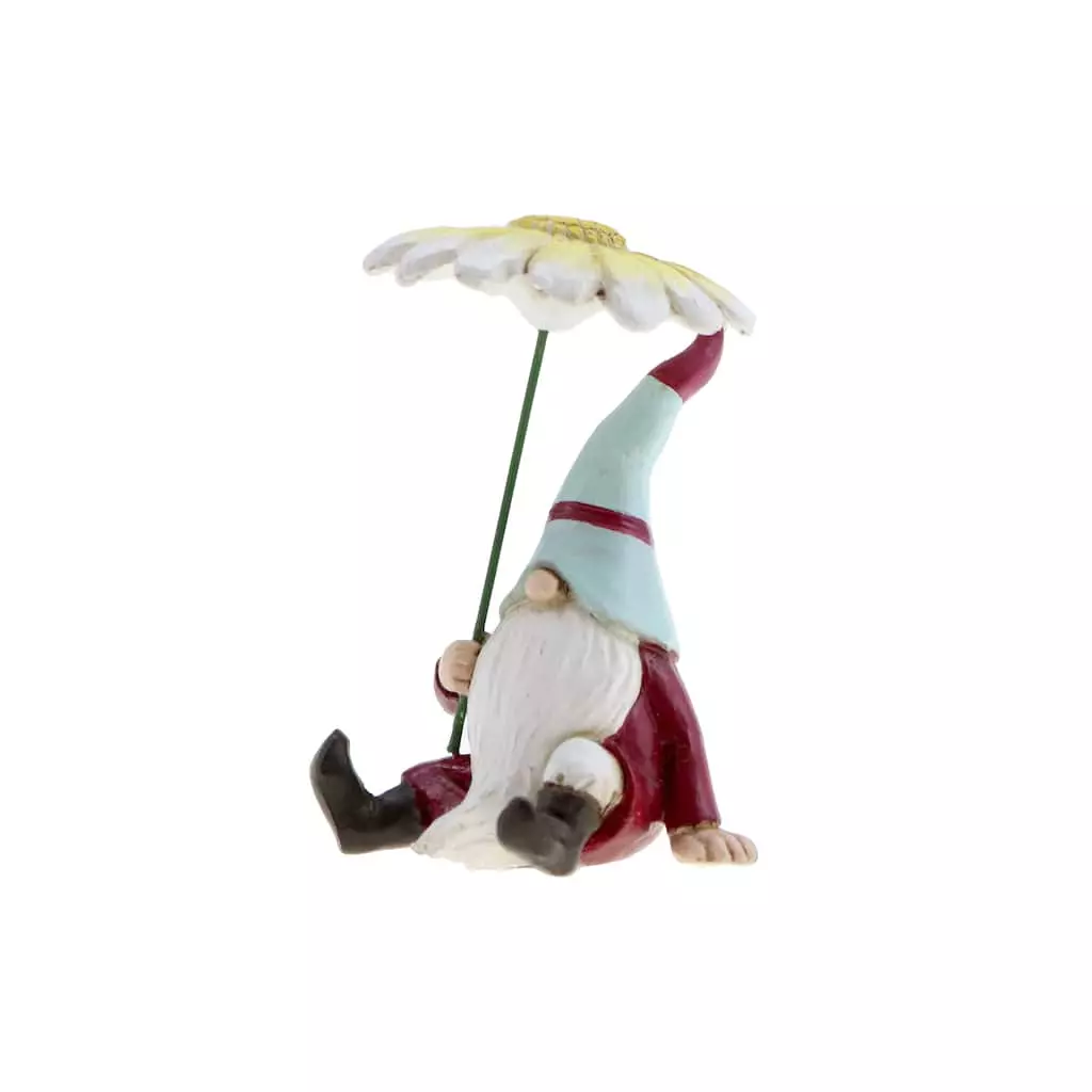 Brand new ❤️ 12 Pack: Mini Gnome with Flower Umbrella by Ashland® ✔️ 6 Brand new ❤️ 12 Pack: Mini Gnome with Flower Umbrella by Ashland® ✔️ - Image 4