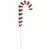 Best deal 😀 Red & White Glitter Candy Cane Pick by Ashland® ❤️ -Michaels Store 10669909 1