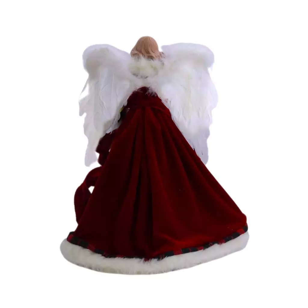 New ✨ 16" Red & Black Buffalo Check Angel by Ashland® ✨ 5 New ✨ 16" Red & Black Buffalo Check Angel by Ashland® ✨ - Image 3