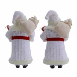 Buy ✨ Assorted 16" Santa in White Fur Robe with Striped Gifts by Ashland® ✨ -Michaels Store 10670911 3
