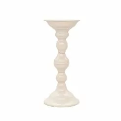 Deals 🛒 Cream Metal Pillar Candle Holder by Ashland® 🛒