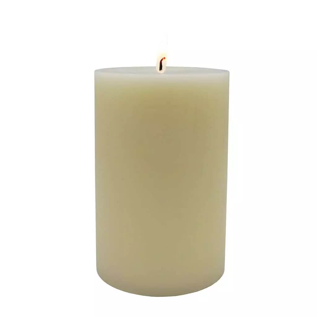 Cheap ✔️ 4" x 6" Ivory Pillar Candle by Ashland® 🌟 6 Cheap ✔️ 4" x 6" Ivory Pillar Candle by Ashland® 🌟 - Image 4