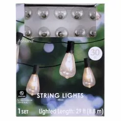 Outlet ⭐ 6 Pack: 30ct. Clear Edison String Lights by Ashland® 🎉