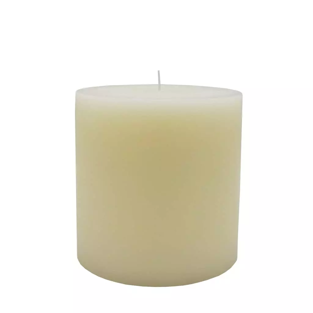 Outlet ❤️ 4" x 4" Ivory Pillar Candle by Ashland® ❤️ 5 Outlet ❤️ 4" x 4" Ivory Pillar Candle by Ashland® ❤️ - Image 3