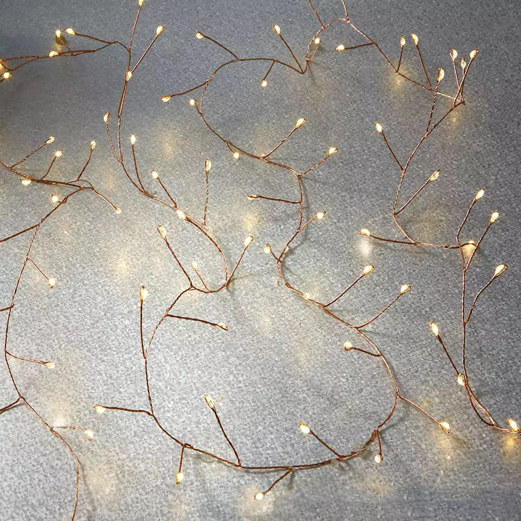Best Sale ✨ 8 Pack: 120ct. Warm White LED Copper String Lights Garland by Ashland® ✨ 4 Best Sale ✨ 8 Pack: 120ct. Warm White LED Copper String Lights Garland by Ashland® ✨ - Image 2