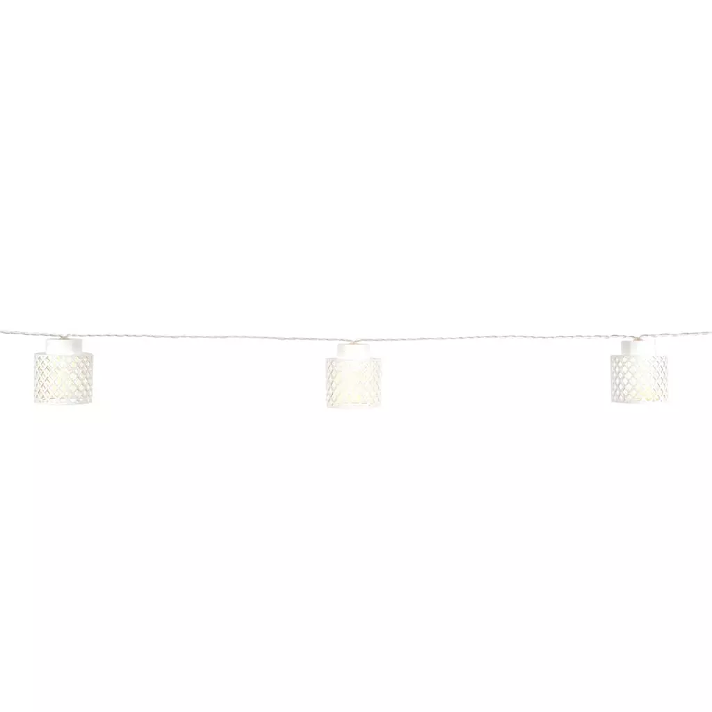 New 🎁 10ct. Warm White LED Lattice Shade String Lights by Ashland® 👍 5 New 🎁 10ct. Warm White LED Lattice Shade String Lights by Ashland® 👍 - Image 3