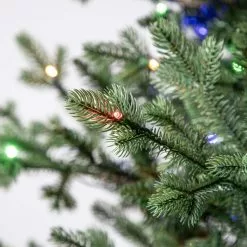 Hot Sale ⭐ 7.5ft. Pre-Lit Balkan Spruce Quick Set® Artificial Christmas Tree, Color-Changing LED Lights by Ashland® 🎉 -Michaels Store 10671960 18