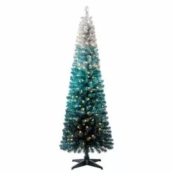 Top 10 💯 6ft. Pre-Lit Alexa Ombre Fir Artificial 😍 Christmas Tree, Warm White LED Lights by Ashland® ❤️