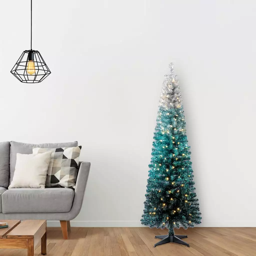 Top 10 💯 6ft. Pre-Lit Alexa Ombre Fir Artificial 😍 Christmas Tree, Warm White LED Lights by Ashland® ❤️ 10 Top 10 💯 6ft. Pre-Lit Alexa Ombre Fir Artificial 😍 Christmas Tree, Warm White LED Lights by Ashland® ❤️ - Image 8