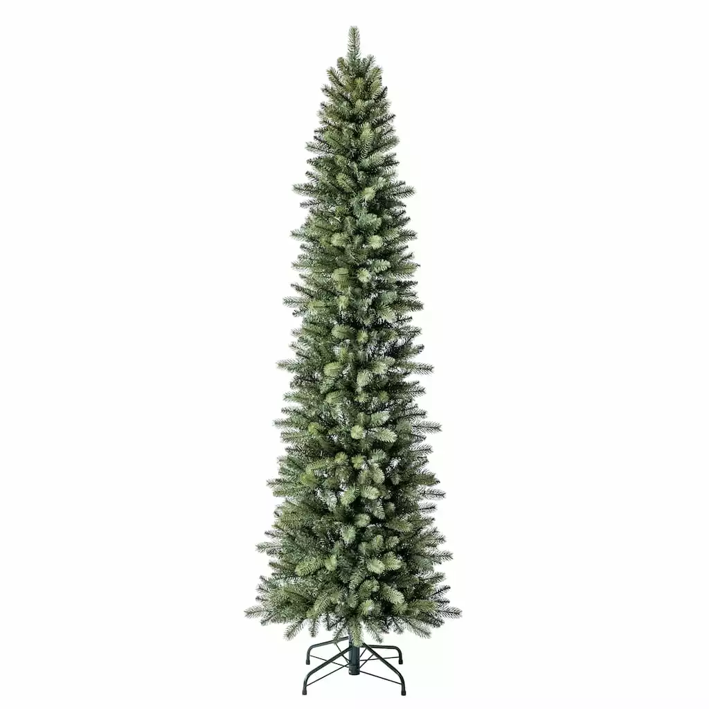 New 🔔 7ft. Pre-Lit Avalian Pencil Pine Artificial Christmas Tree, Warm White Fairy LED Lights by Ashland® 👍 4 New 🔔 7ft. Pre-Lit Avalian Pencil Pine Artificial Christmas Tree, Warm White Fairy LED Lights by Ashland® 👍 - Image 2