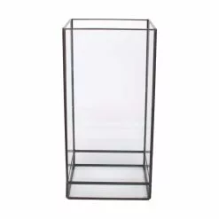 Cheap ❤️ 12" Square Glass Candle Terrarium by Ashland® ⭐