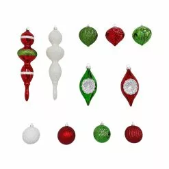 Cheap ✔️ 32ct. Red, White & Green Shatterproof Ornaments by Ashland® 👏 -Michaels Store 10672804 2