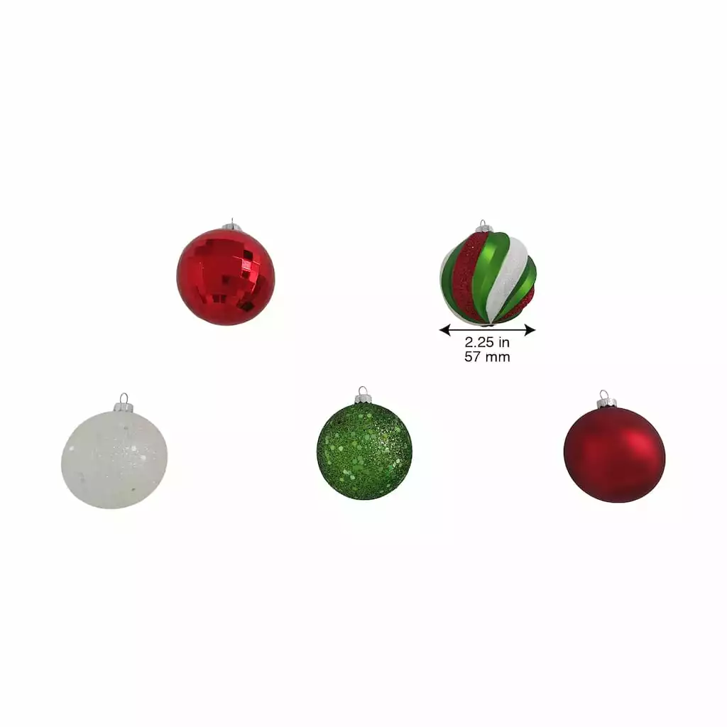 Coupon ✨ 50ct. Red, White & Green Ball Ornaments by Ashland® ✔️ 5 Coupon ✨ 50ct. Red, White & Green Ball Ornaments by Ashland® ✔️ - Image 3
