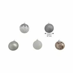 Top 10 🥰 Assorted 50ct. Silver & White Ball Ornaments by Ashland® 🌟 9 Top 10 🥰 Assorted 50ct. Silver & White Ball Ornaments by Ashland® 🌟 -Michaels Store 10672833 4