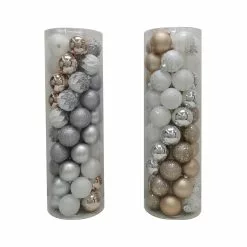 Top 10 🥰 Assorted 50ct. Silver & White Ball Ornaments by Ashland® 🌟