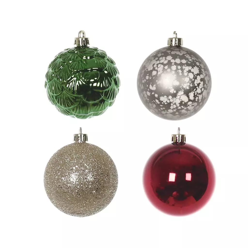 Hot Sale ❤️ Assorted 32ct. 2.5" Farmhouse Ball Ornament Set by Ashland® ⌛ 5 Hot Sale ❤️ Assorted 32ct. 2.5" Farmhouse Ball Ornament Set by Ashland® ⌛ - Image 3
